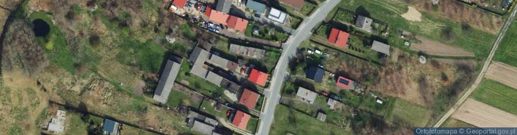 Zdjęcie satelitarne Strażacka ul.