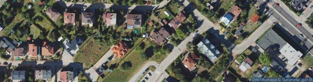 Zdjęcie satelitarne Strażacka ul.