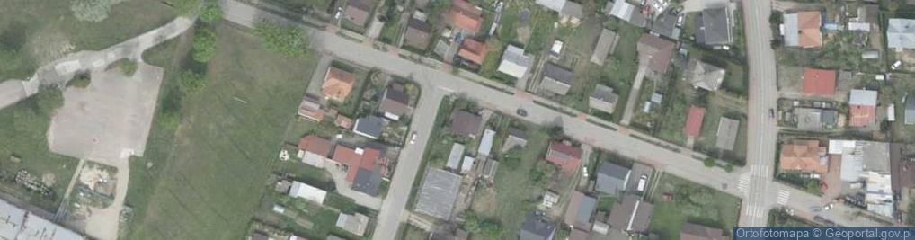 Zdjęcie satelitarne Strzelnicza ul.