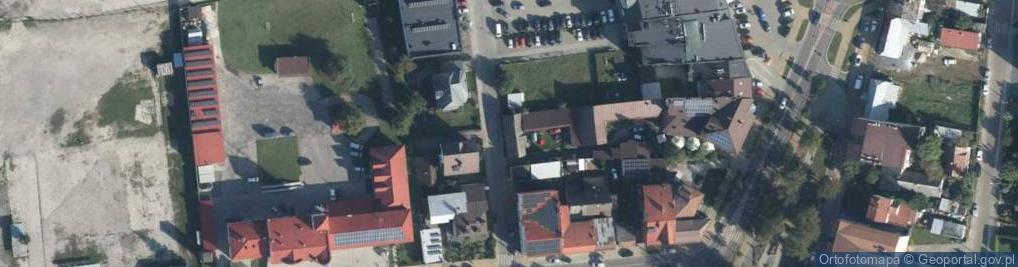 Zdjęcie satelitarne Strażacka ul.