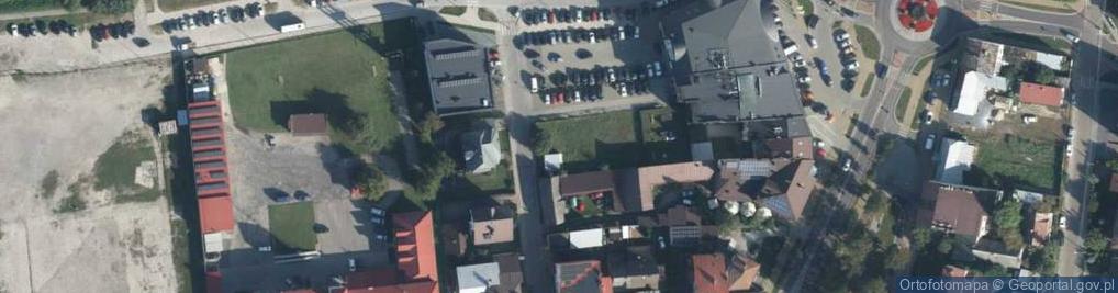 Zdjęcie satelitarne Strażacka ul.