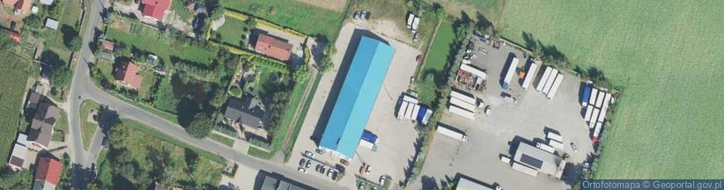 Zdjęcie satelitarne Strażacka ul.