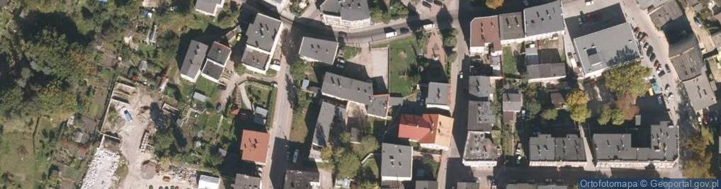 Zdjęcie satelitarne Strażacka ul.