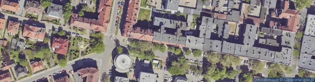 Zdjęcie satelitarne Stefana Batorego ul.
