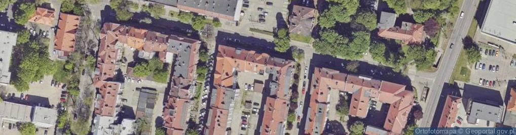 Zdjęcie satelitarne Stefana Batorego ul.