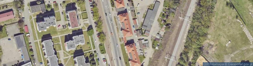 Zdjęcie satelitarne Strzelców Bytomskich ul.