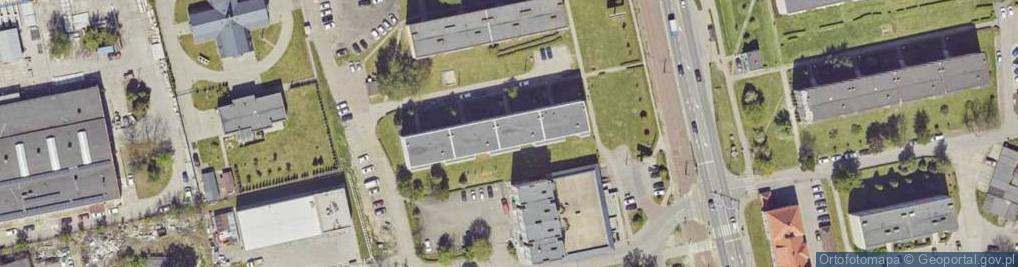 Zdjęcie satelitarne Strzelców Bytomskich ul.