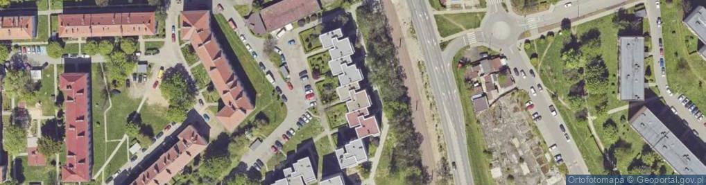 Zdjęcie satelitarne Strzelców Bytomskich ul.