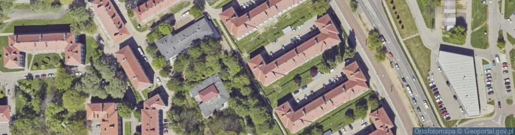 Zdjęcie satelitarne Strzelców Bytomskich ul.