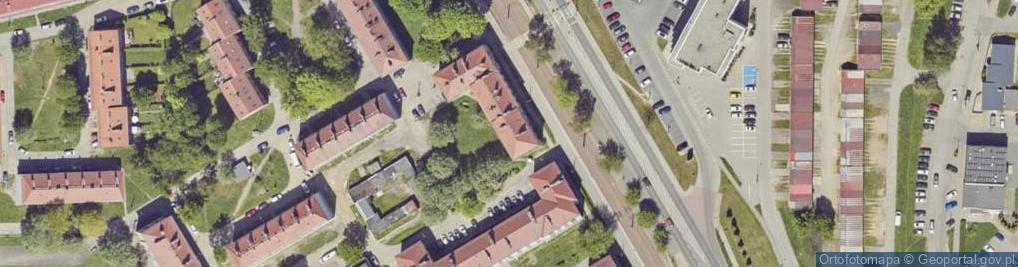 Zdjęcie satelitarne Strzelców Bytomskich ul.