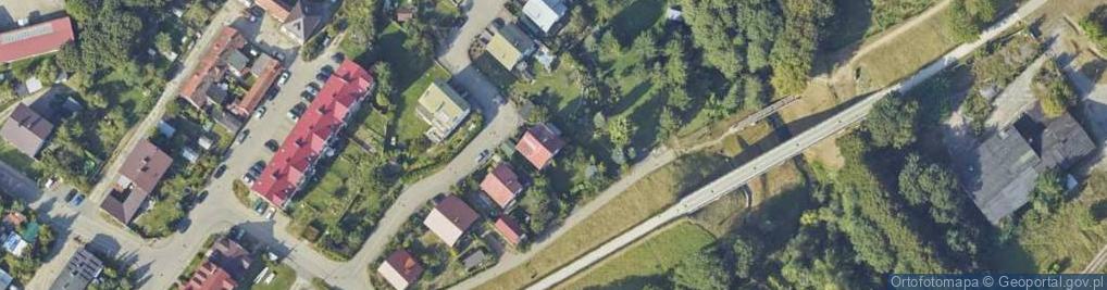 Zdjęcie satelitarne Stary Dworzec ul.