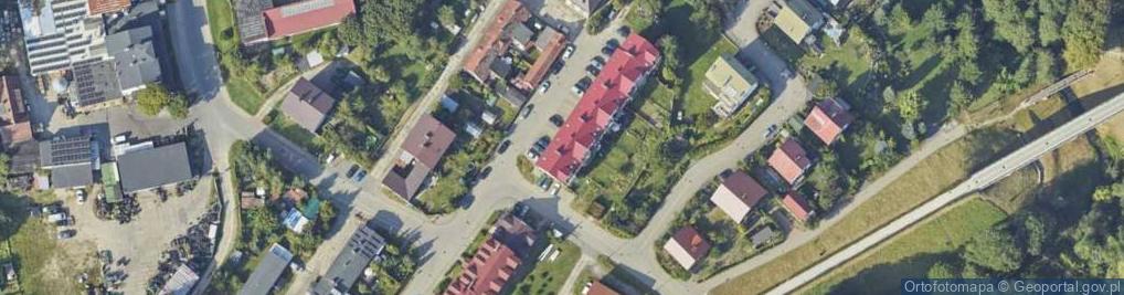 Zdjęcie satelitarne Stary Dworzec ul.