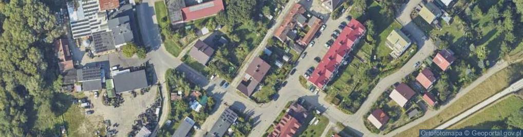 Zdjęcie satelitarne Stary Dworzec ul.