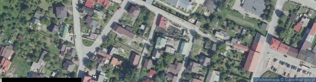 Zdjęcie satelitarne Strażacka ul.