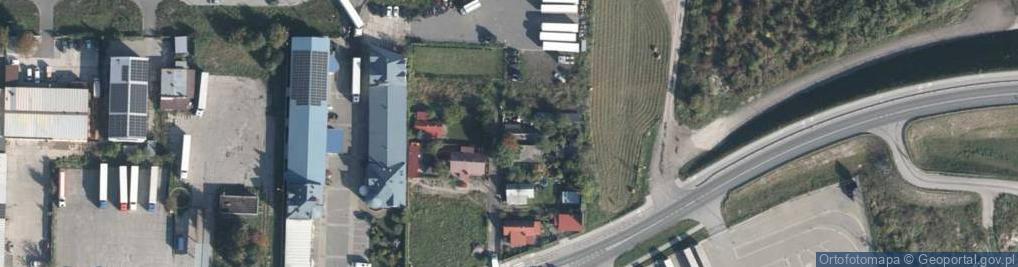 Zdjęcie satelitarne Stolarska ul.