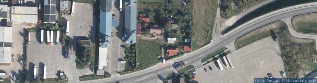 Zdjęcie satelitarne Stolarska ul.