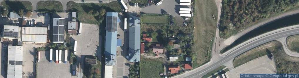 Zdjęcie satelitarne Stolarska ul.