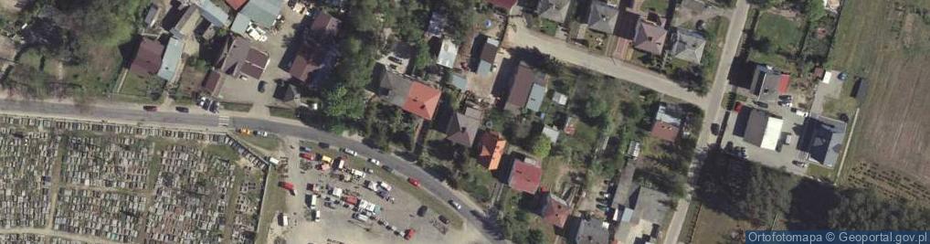 Zdjęcie satelitarne Strażacka ul.