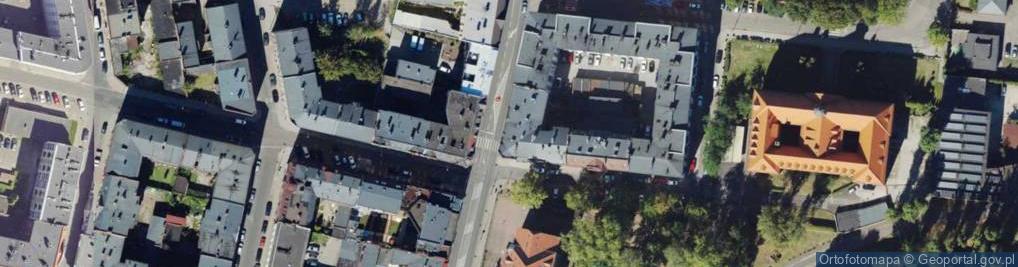 Zdjęcie satelitarne Stefana Batorego ul.