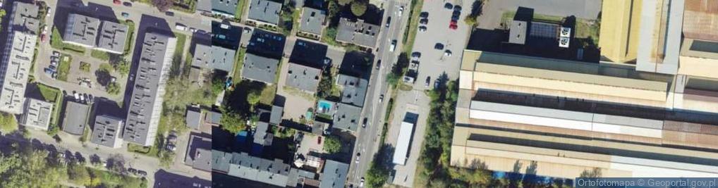 Zdjęcie satelitarne Stefana Batorego ul.