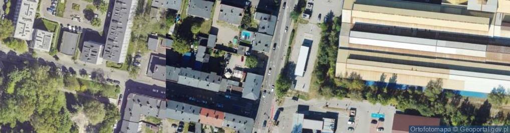 Zdjęcie satelitarne Stefana Batorego ul.