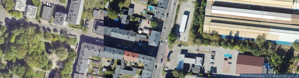 Zdjęcie satelitarne Stefana Batorego ul.