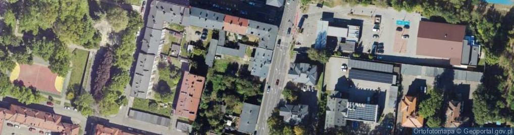 Zdjęcie satelitarne Stefana Batorego ul.