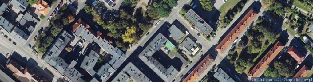 Zdjęcie satelitarne Stwosza Wita ul.