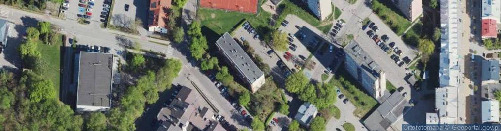 Zdjęcie satelitarne Strażacka ul.