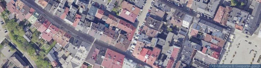 Zdjęcie satelitarne Stary Targ ul.