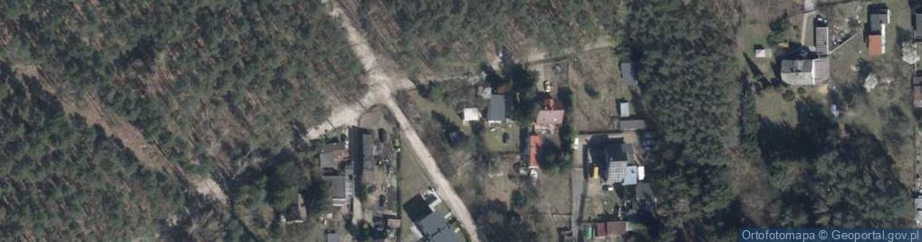 Zdjęcie satelitarne Starego Dębu ul.