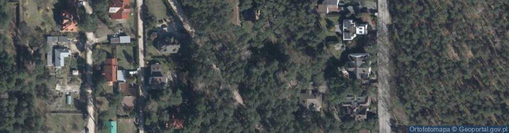 Zdjęcie satelitarne Starego Dębu ul.