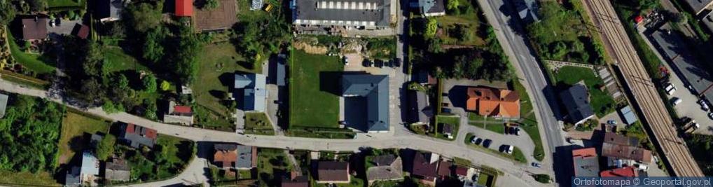 Zdjęcie satelitarne Strażacka ul.