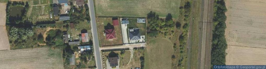 Zdjęcie satelitarne Strażacka ul.