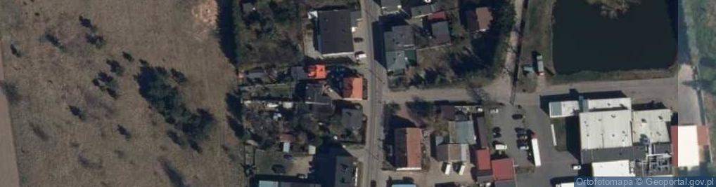 Zdjęcie satelitarne Starego Urzędu ul.