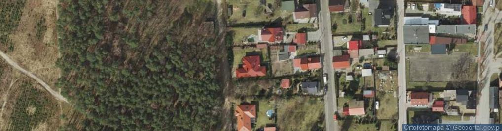 Zdjęcie satelitarne Strażacka ul.