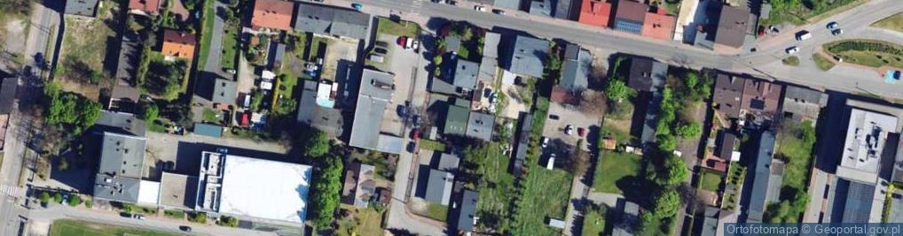 Zdjęcie satelitarne Stefana Batorego ul.
