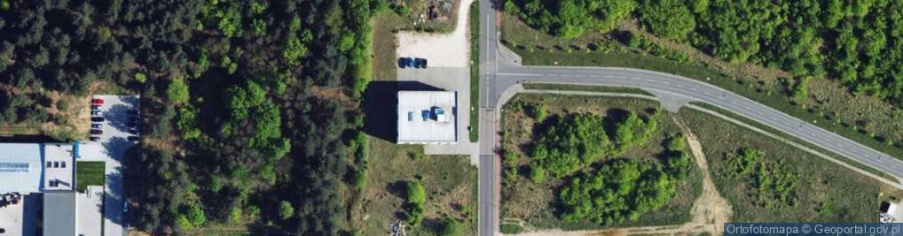 Zdjęcie satelitarne Strefowa ul.