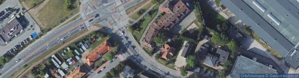 Zdjęcie satelitarne Stefana Batorego ul.