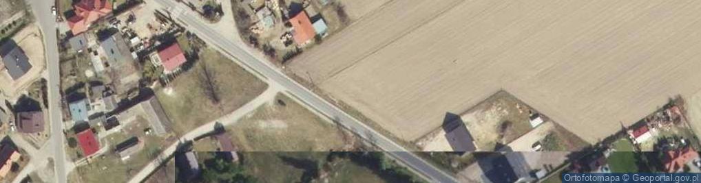 Zdjęcie satelitarne Strażacka ul.