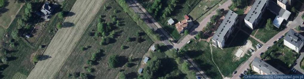 Zdjęcie satelitarne Stężycka ul.