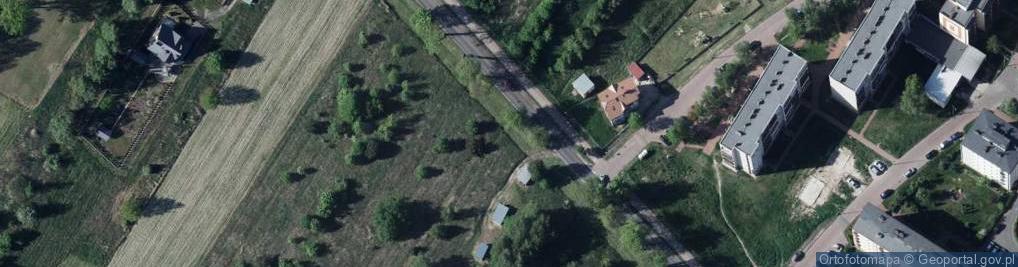 Zdjęcie satelitarne Stężycka ul.
