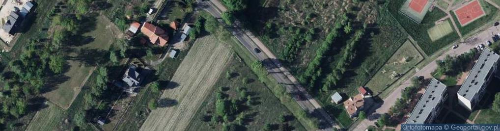 Zdjęcie satelitarne Stężycka ul.