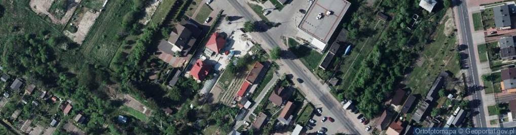 Zdjęcie satelitarne Stężycka ul.
