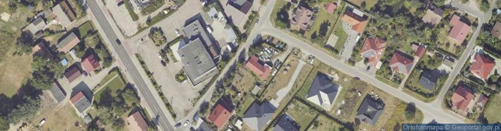 Zdjęcie satelitarne Strażacka ul.