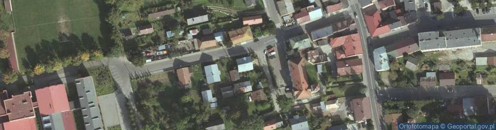 Zdjęcie satelitarne Strażacka ul.