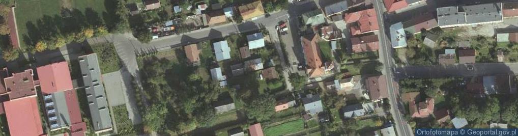 Zdjęcie satelitarne Strażacka ul.