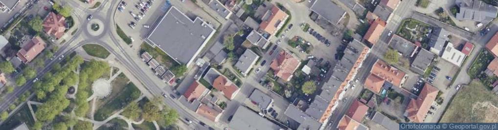 Zdjęcie satelitarne Strzelnicza ul.