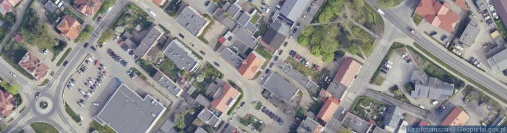 Zdjęcie satelitarne Strzelnicza ul.