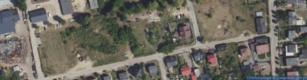 Zdjęcie satelitarne Strażacka ul.